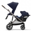 Коляска 3 в 1 Cybex Gazelle S шасси Taupe, Deep Black (Черный)
