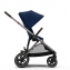 Коляска 3 в 1 Cybex Gazelle S шасси Taupe, Deep Black (Черный)