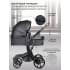 Детская коляска трансформер Farfello Aimile PRO A5-1 чёрный
