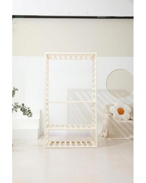 Манеж-стеллаж UNIX Kids 2 в 1 White