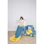 Игровой комплекс с горкой UNIX Kids Bus 171 см Yellow