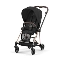 Cybex Mios III прогулочная коляска, шасси Rosegold, Sepia Black