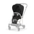 Cybex Mios III прогулочная коляска, шасси Rosegold, Sepia Black