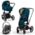 Cybex Priam IV 3 в 1 Mountain Blue (Синий), Rose Gold + Cloud T i-Size