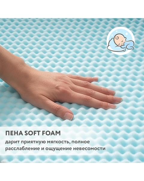 PLITEX Матрас в кроватку Orto Fusion (160х80х12 см)