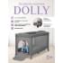 Кровать-манеж Farfello Dolly серый шелк