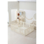 Манеж-стеллаж UNIX Kids 2 в 1 White