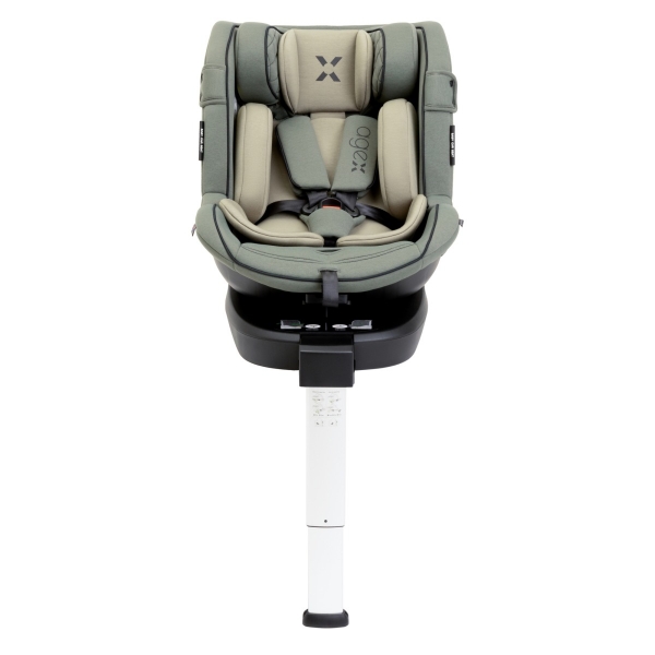 Автокресло Agex Drive i-Fix (0-36 кг), Luxury Green (Зеленый)