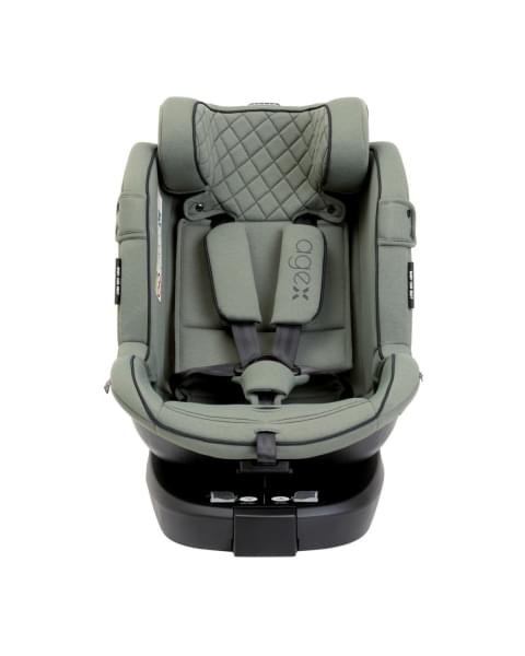 Автокресло Agex Drive i-Fix (0-36 кг), Luxury Green (Зеленый)