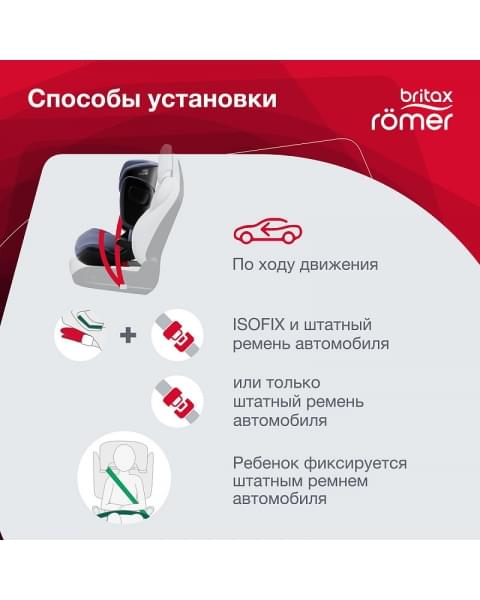 Автокресло Britax Roemer Kidfix M i-SIZE Moonlight Blue