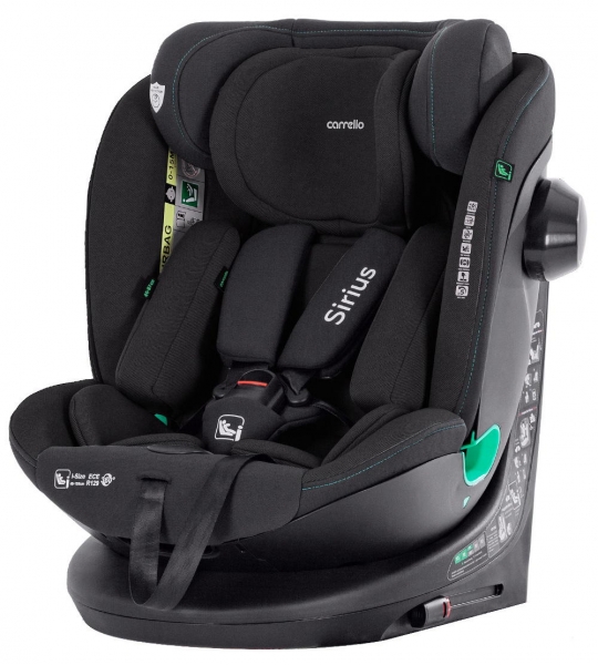 Автокресло Carrello Sirius AY949 (0-36 кг) CRL-8808 Absolute Black