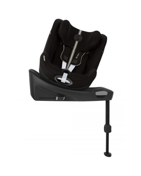 Автокресло Cybex Sirona Gi i-Size with Base ткань Plus цвет Moon Black (Черный)