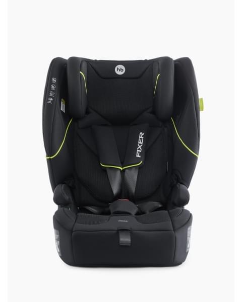 Автокресло FIXER (9-36 кг) от Happy Baby total black