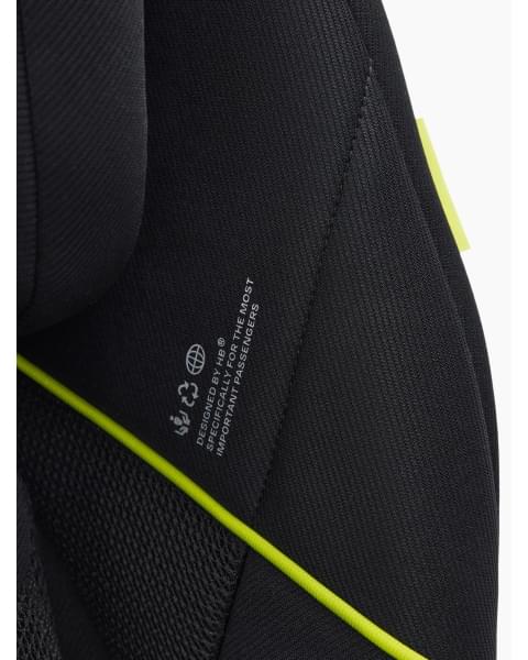 Автокресло FIXER (9-36 кг) от Happy Baby total black