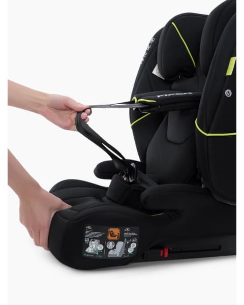 Автокресло FIXER (9-36 кг) от Happy Baby total black