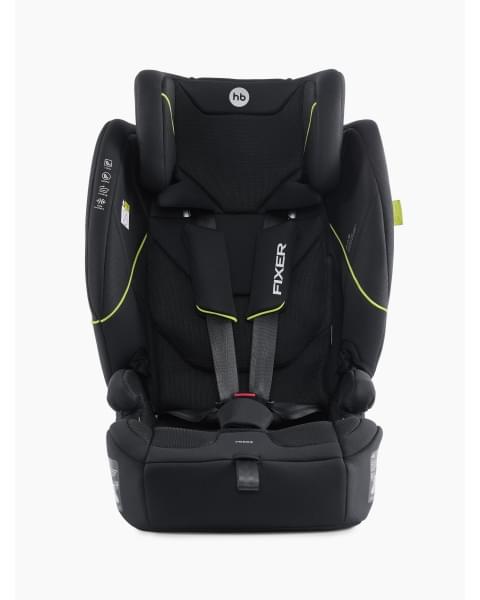 Автокресло FIXER (9-36 кг) от Happy Baby total black