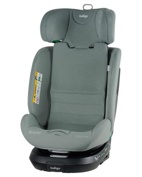 Автокресло Indigo E-Tron i-size isofix зеленый