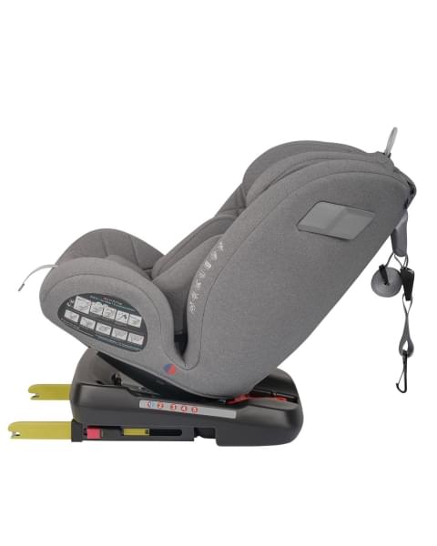 Автокресло Indigo TOURNEO S isofix 0+1+2+3 (0-36 кг) серый