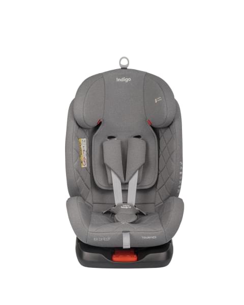 Автокресло Indigo TOURNEO S isofix 0+1+2+3 (0-36 кг) серый