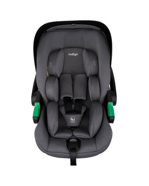 Автокресло Indigo Techno I-Size 0-13 кг серый