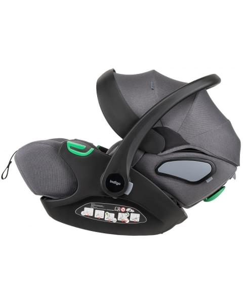 Автокресло Indigo Techno I-Size 0-13 кг серый
