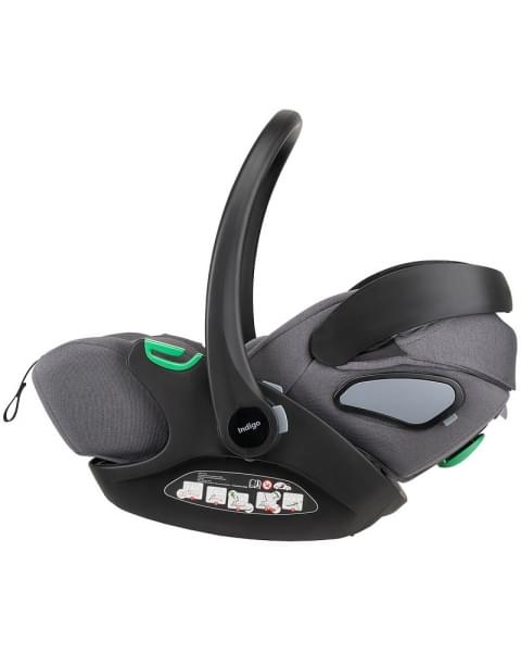 Автокресло Indigo Techno I-Size 0-13 кг серый