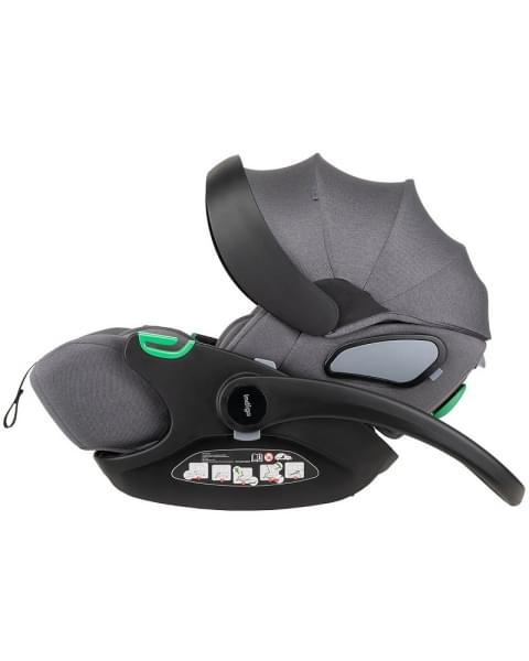 Автокресло Indigo Techno I-Size 0-13 кг серый