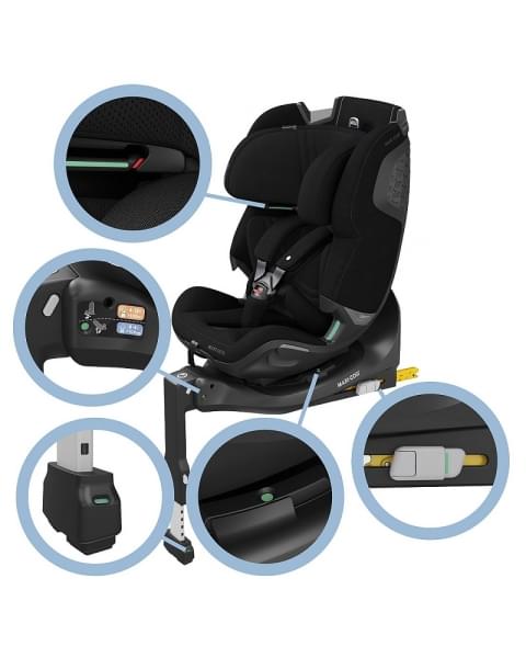 Автокресло Maxi-Cosi Emerald 360 Pro Authentic Black/черный