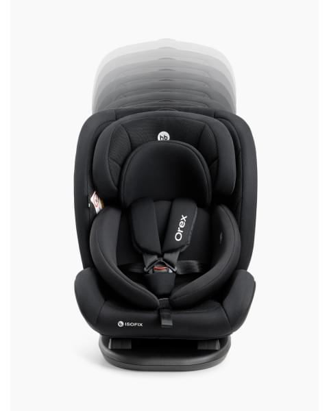 Автокресло OREX от Happy Baby total black
