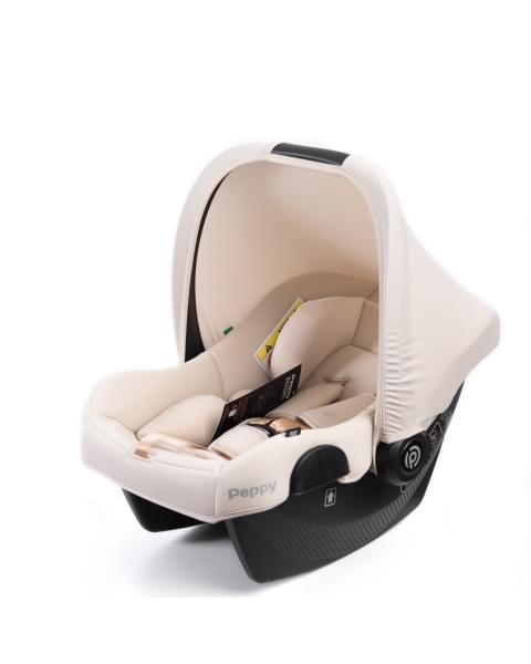 Автолюлька Peppy RIse (carbon) 40-87 см (milk)