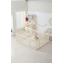 Манеж-стеллаж UNIX Kids 2 в 1 White