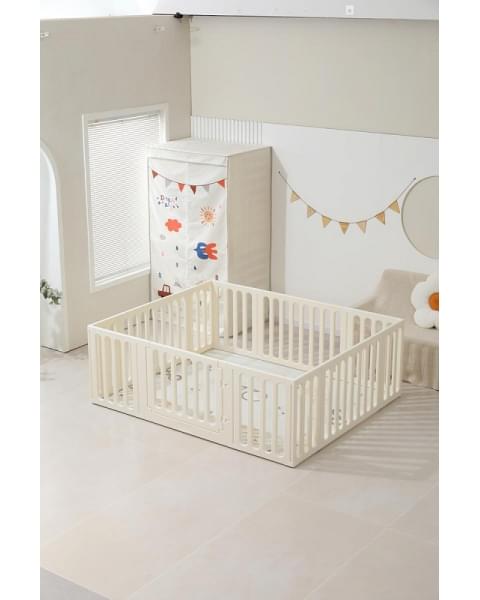 Манеж-стеллаж UNIX Kids 2 в 1 White