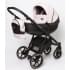 Детская коляска Peppy Zoom 2 в 1 20 Black экокожа/Розовая экокожа