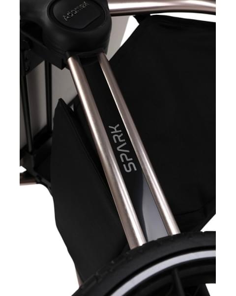 Детская коляска Adamex Spark SE 2 в 1 1-VANILLA-CHAMPAGNE - СВ.БЕЖ-РАМА ШАМПАНЬ