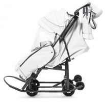 Детские санки-коляска Pikate Deluxe White