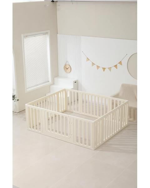 Манеж-стеллаж UNIX Kids 2 в 1 White