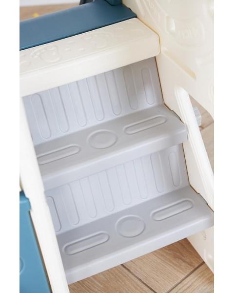 Игровой комплекс с горкой UNIX Kids Bus 171 см Yellow