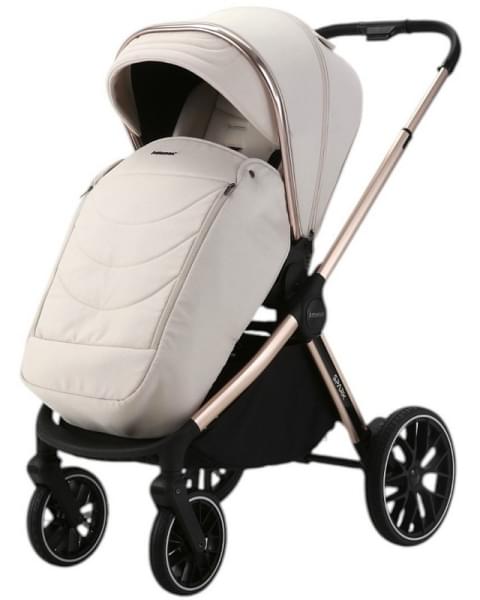 Детская коляска Adamex Spark SE 2 в 1 1-VANILLA-CHAMPAGNE - СВ.БЕЖ-РАМА ШАМПАНЬ