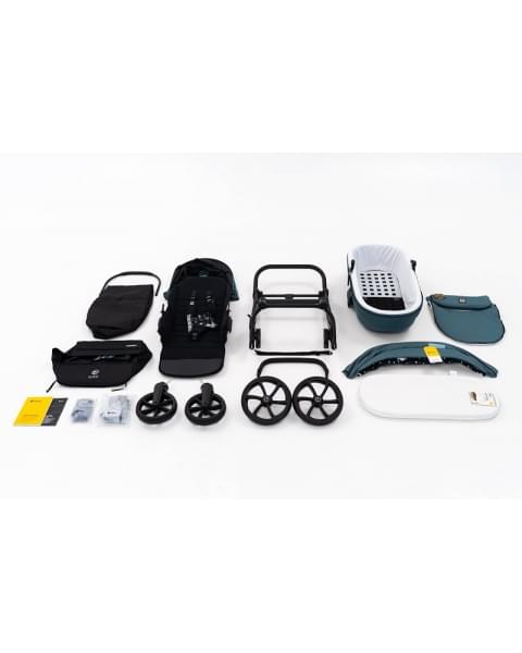 Детская коляска Tutis Uno 6 Plus Essential collection 3 в 1 с автокреслом Elo Lux EduSky Black 1602143 Menta