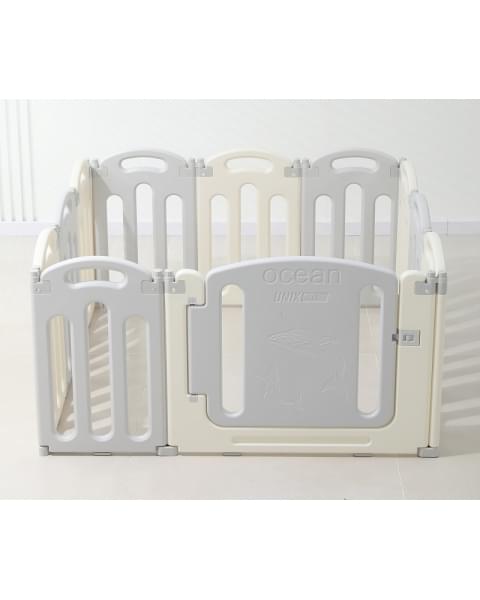Манеж UNIX Kids Ocean 114x114 см Grey