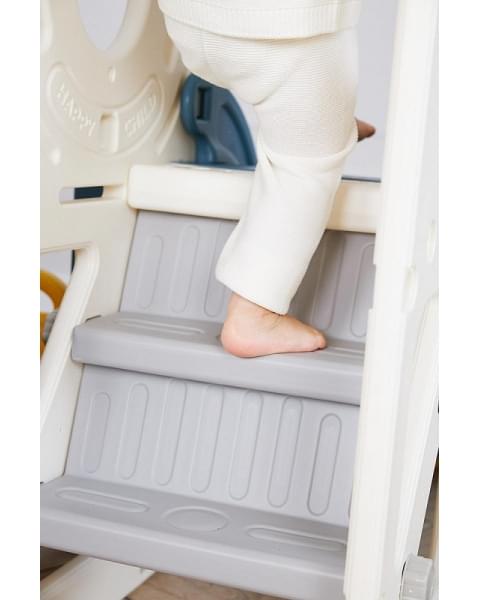 Игровой комплекс с горкой UNIX Kids Bus 171 см Yellow