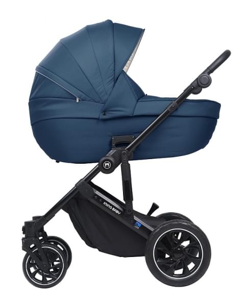 Детская коляска 2 в 1 IningBaby KR 340 blue