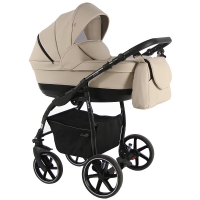 Детская коляска 3 в 1 Sevillababy Jamie латте экокожа