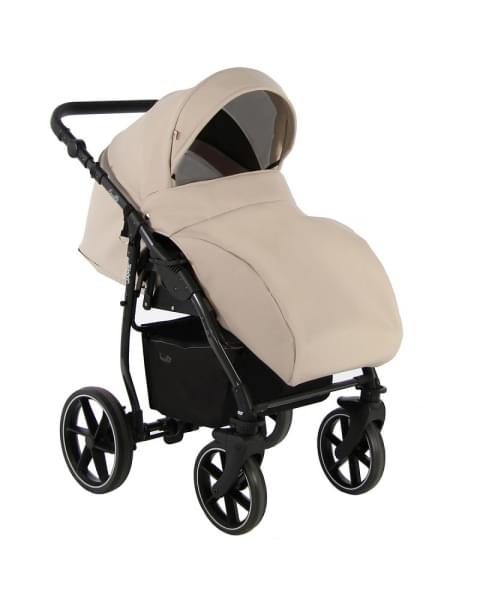 Детская коляска 3 в 1 Sevillababy Jamie латте экокожа