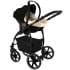 Детская коляска 3 в 1 Sevillababy Jamie латте экокожа