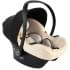Детская коляска 3 в 1 Sevillababy Jamie латте экокожа