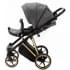Детская коляска Adamex Belissa Special Edition 3 в 1 B-PS562 (Т.СЕР ЗОЛОТ.РАМ)