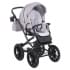 Детская коляска классическая Adamex Chantal Retro 2 в 1 C202 (св.серый )