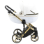 Детская коляска Adamex Chantal Special Edition Deluxe 2 в 1 C101 (БЕЛ.КОЖА ЗОЛОТ.РАМА)