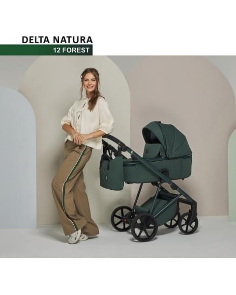 Детская коляска Adamex Delta Natura 2 в 1 DN-12-FOREST